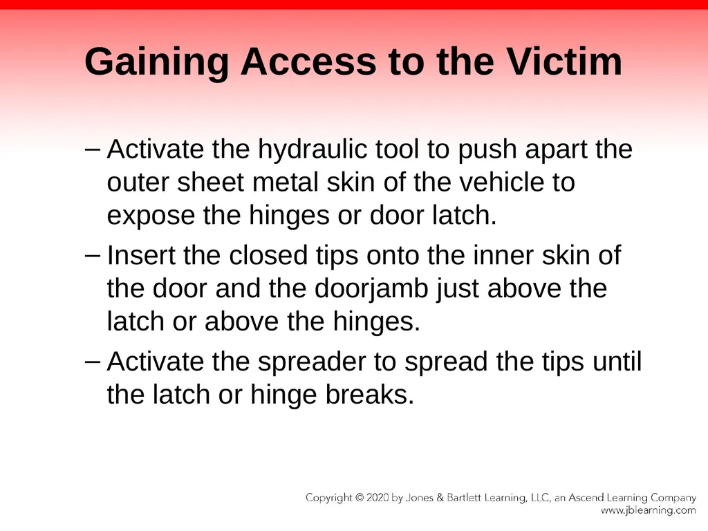 CHAPTER 24 Vehicle Rescue and Extrication - slide 49 of 82
