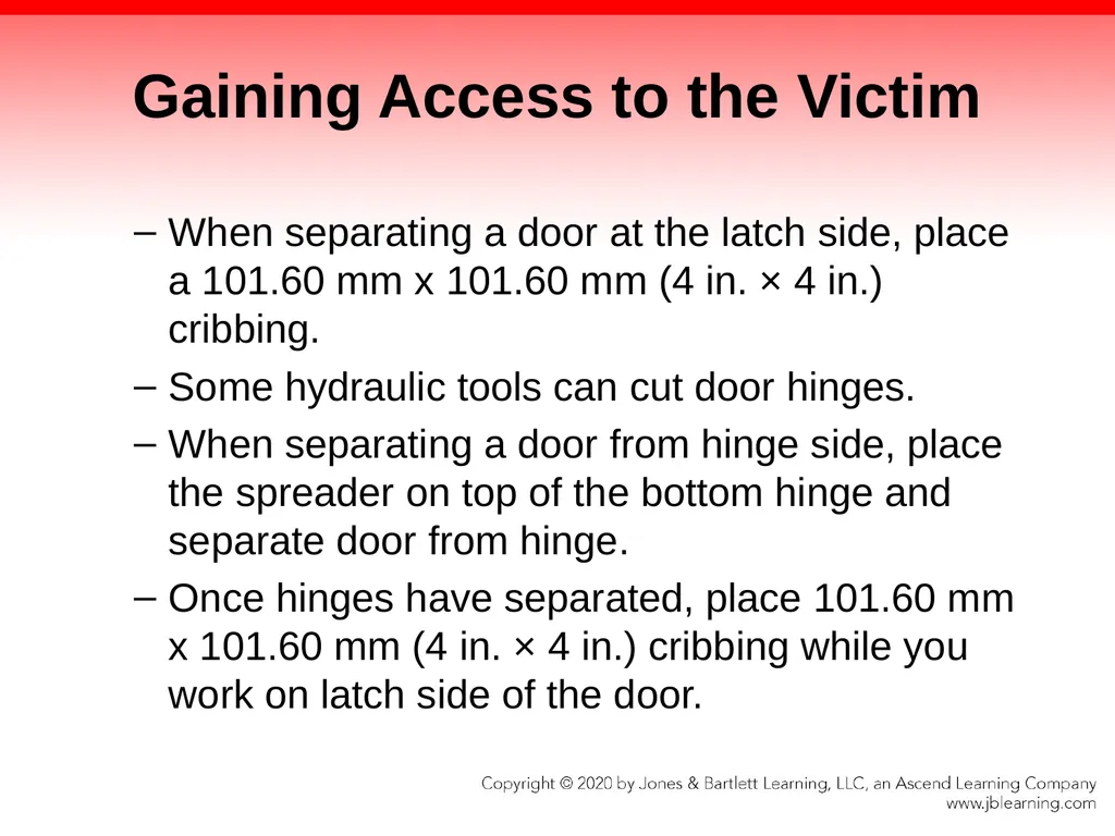CHAPTER 24 Vehicle Rescue and Extrication - slide 50 of 82