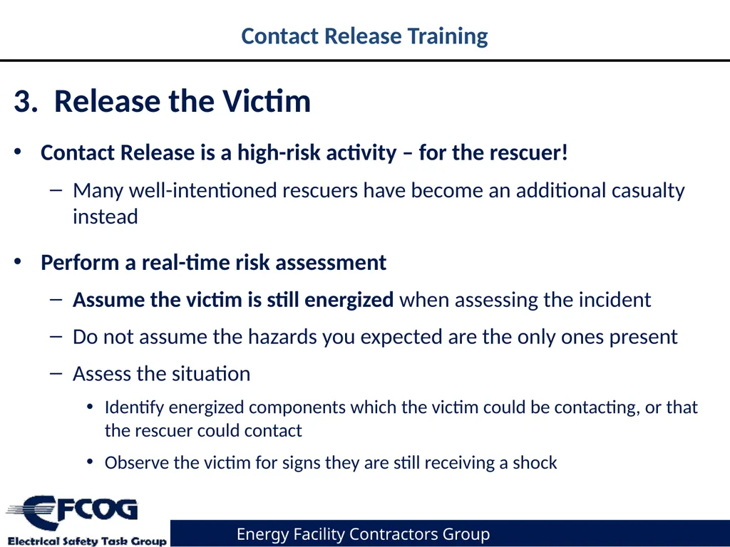 Subcontractor Electrical Safety Management (SESM) - slide 4 of 8