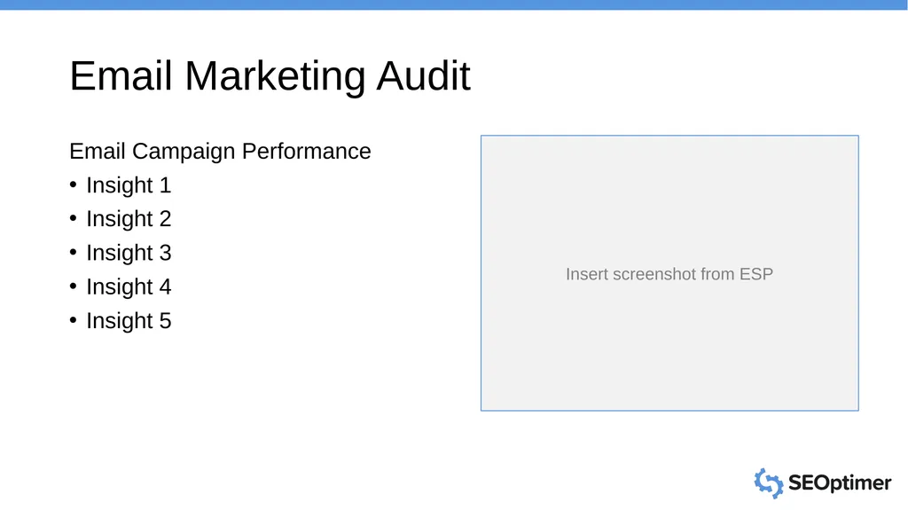 Digital Marketing Audit Insert Client Name Insert - slide 14 of 22