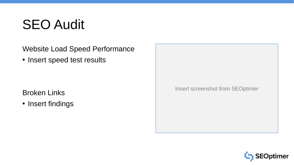 Digital Marketing Audit Insert Client Name Insert - slide 10 of 22
