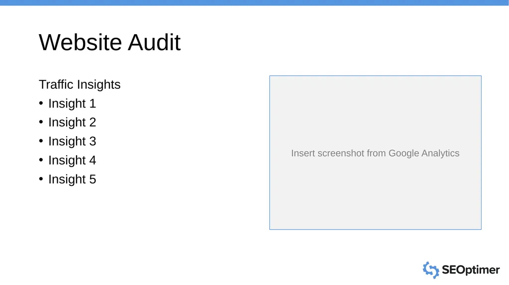 Digital Marketing Audit Insert Client Name Insert - slide 6 of 22