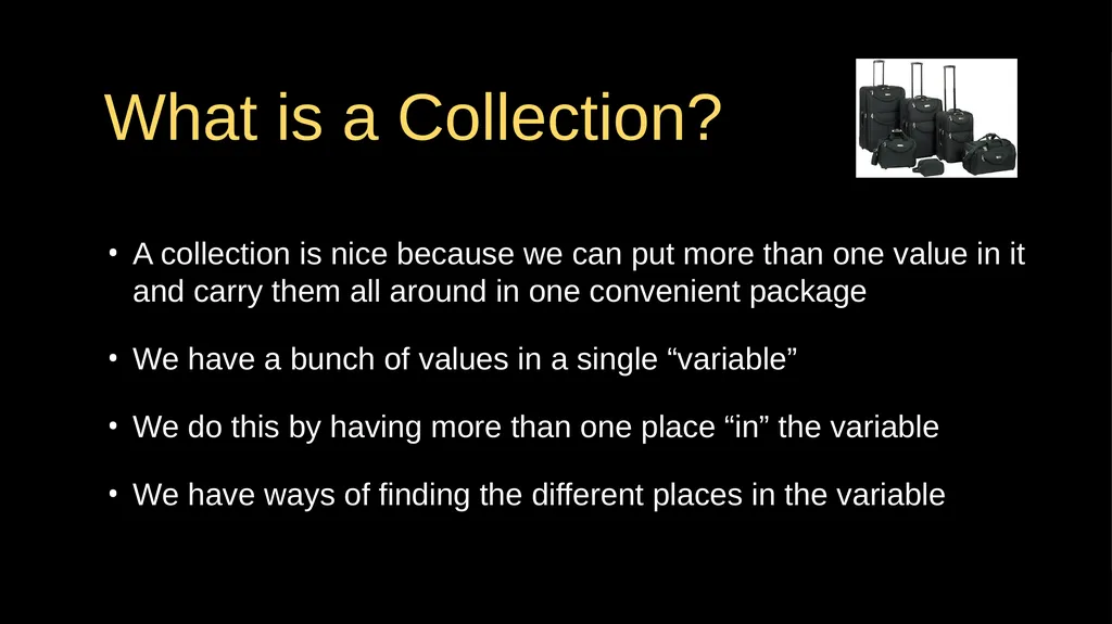 Python Dictionaries Chapter 9 Python for Everybody - slide 2 of 30