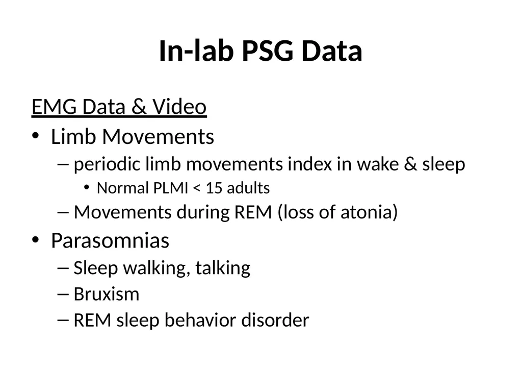 Interpreting Sleep Study Reports: A Primer for - slide 10 of 23