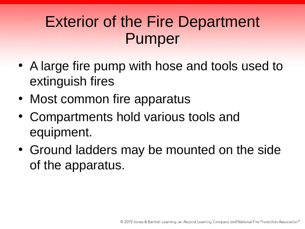 Chapter 5: The Fire Pump Knowledge Objectives - slide 6 of 96
