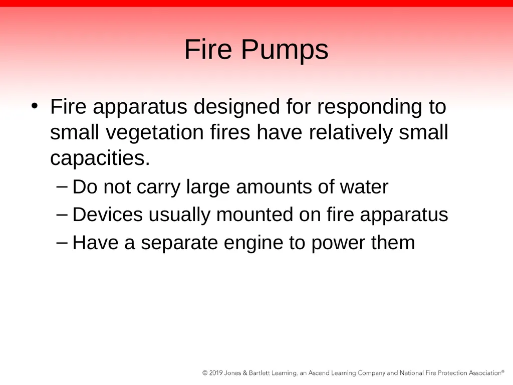 Chapter 5: The Fire Pump Knowledge Objectives - slide 12 of 96