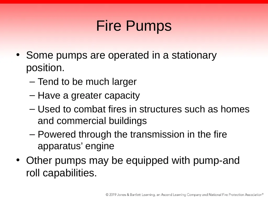 Chapter 5: The Fire Pump Knowledge Objectives - slide 13 of 96