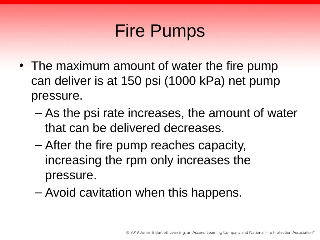 Chapter 5: The Fire Pump Knowledge Objectives - slide 15 of 96