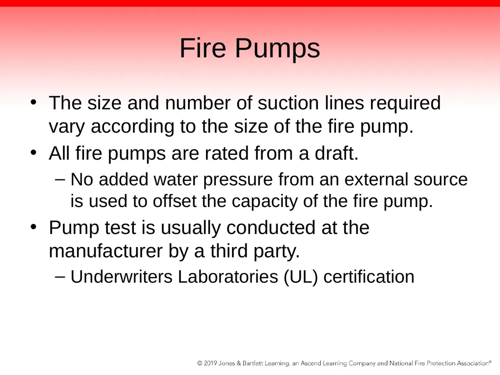 Chapter 5: The Fire Pump Knowledge Objectives - slide 17 of 96