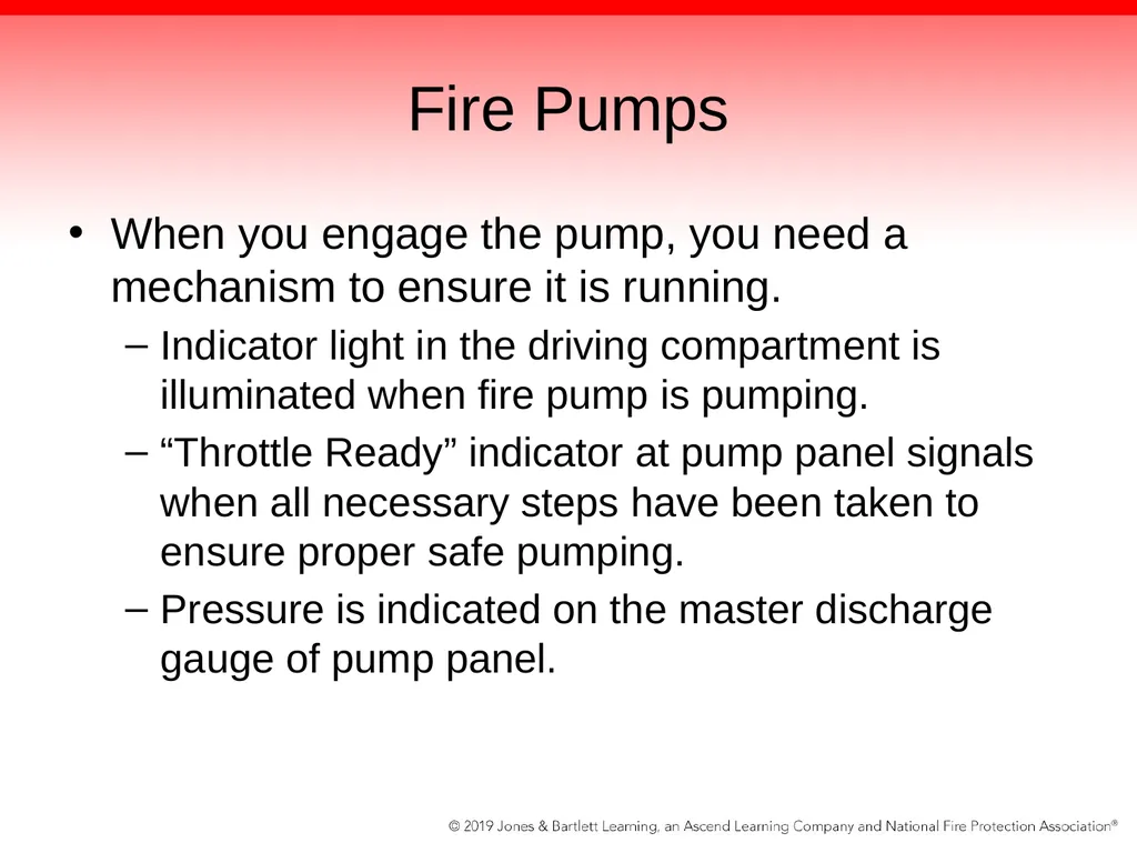 Chapter 5: The Fire Pump Knowledge Objectives - slide 18 of 96