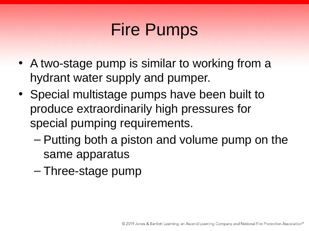 Chapter 5: The Fire Pump Knowledge Objectives - slide 53 of 96