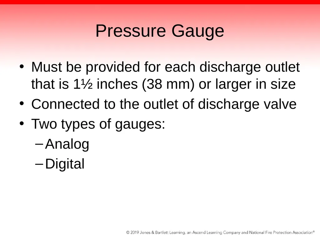 Chapter 5: The Fire Pump Knowledge Objectives - slide 70 of 96