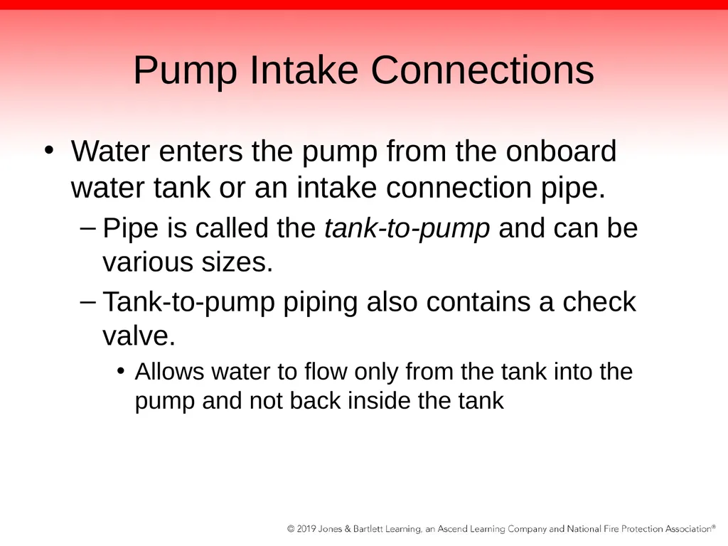 Chapter 5: The Fire Pump Knowledge Objectives - slide 56 of 96