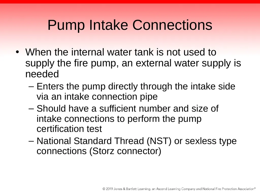 Chapter 5: The Fire Pump Knowledge Objectives - slide 57 of 96