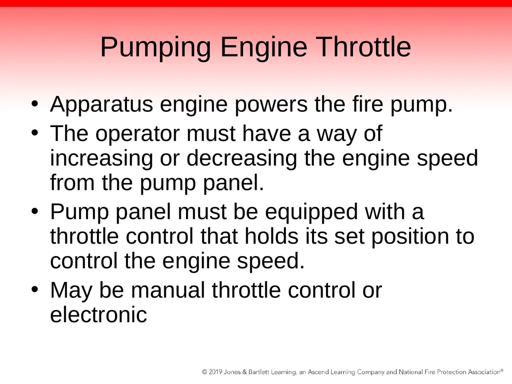 Chapter 5: The Fire Pump Knowledge Objectives - slide 84 of 96