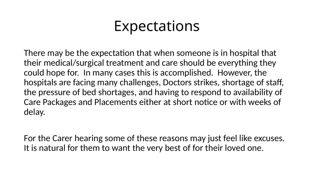 Hospital discharge process Hospital and whatever - slide 3 of 8