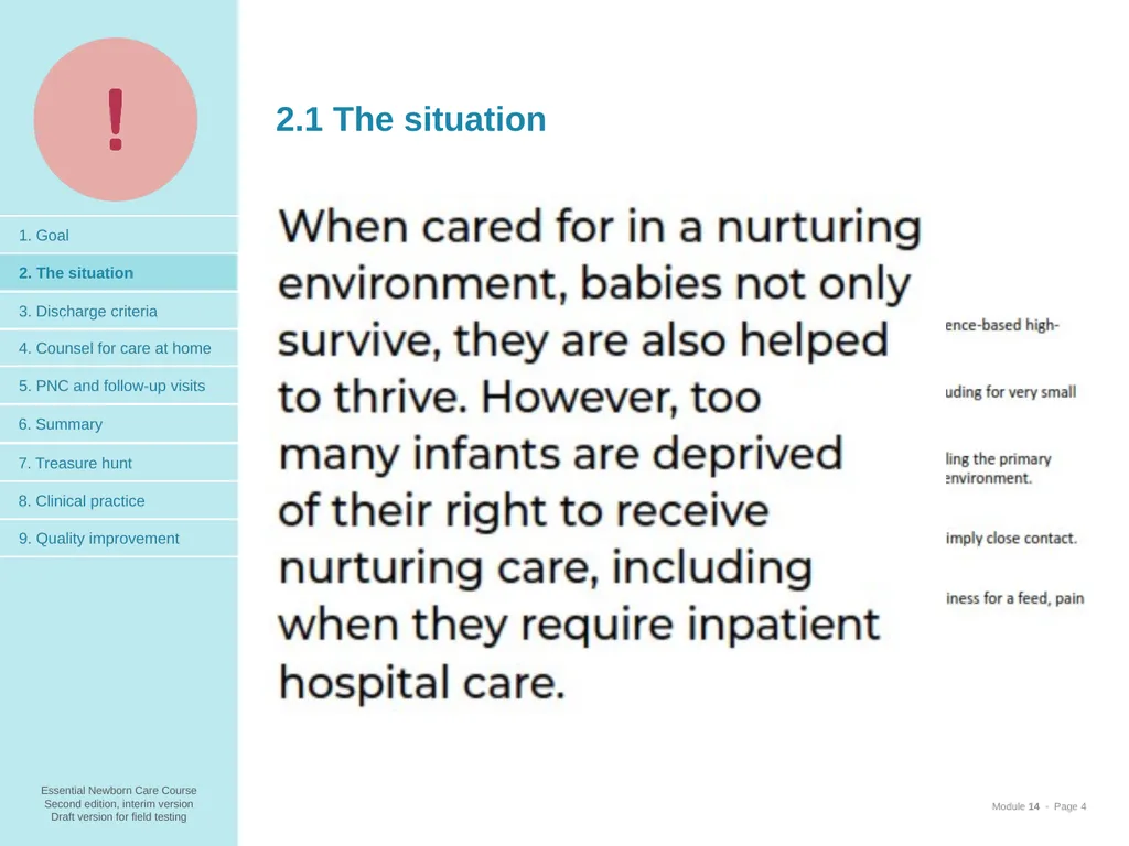 Prepare for discharge All mothers are supported to - slide 4 of 38