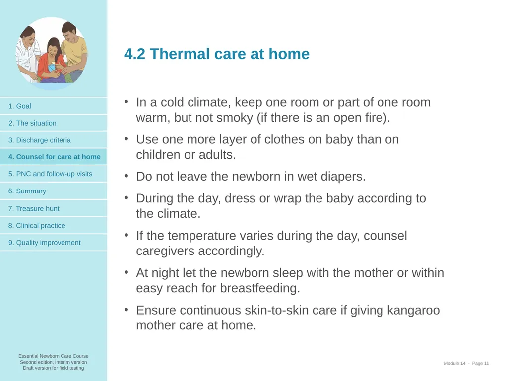Prepare for discharge All mothers are supported to - slide 11 of 38