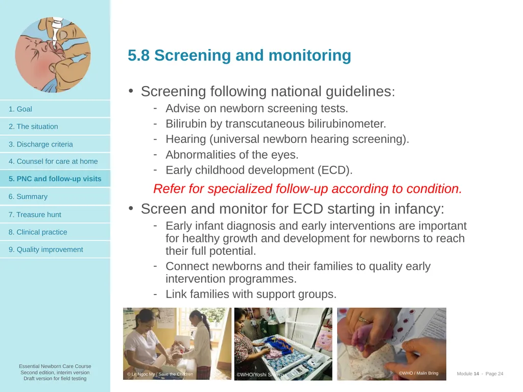Prepare for discharge All mothers are supported to - slide 24 of 38
