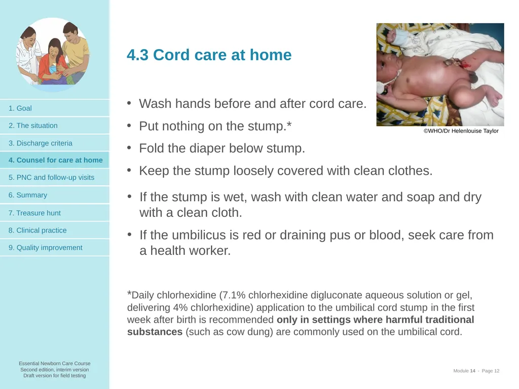 Prepare for discharge All mothers are supported to - slide 12 of 38