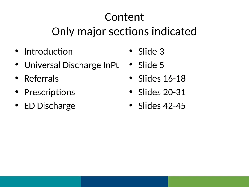 MEDITECH Expanse Universal Discharge Web Based EHR - slide 2 of 46