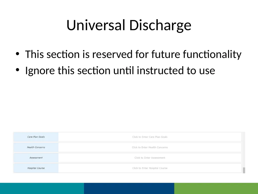 MEDITECH Expanse Universal Discharge Web Based EHR - slide 39 of 46