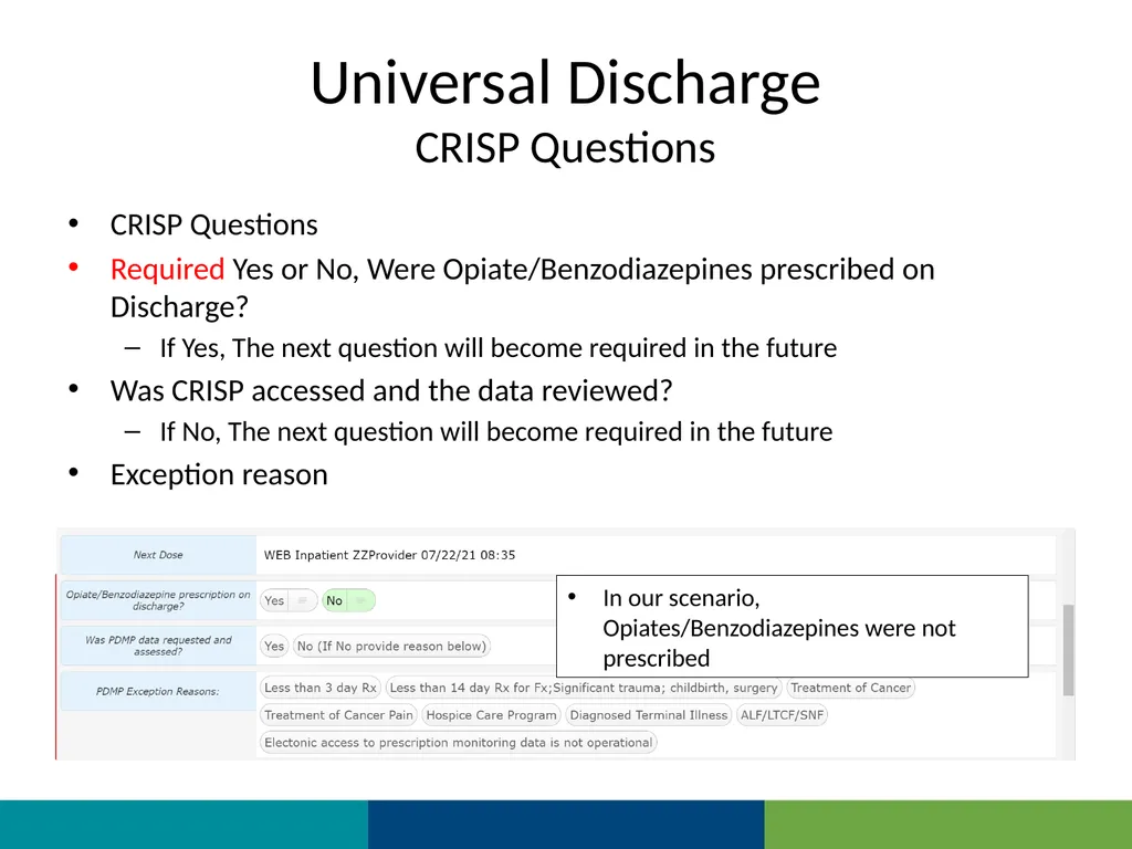 MEDITECH Expanse Universal Discharge Web Based EHR - slide 33 of 46
