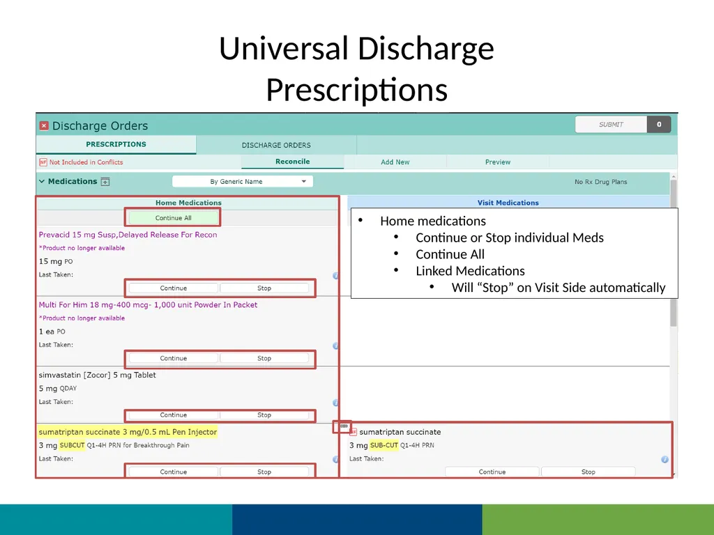 MEDITECH Expanse Universal Discharge Web Based EHR - slide 21 of 46