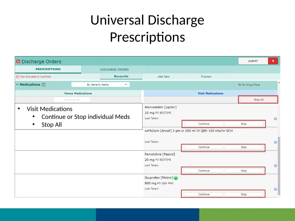 MEDITECH Expanse Universal Discharge Web Based EHR - slide 23 of 46