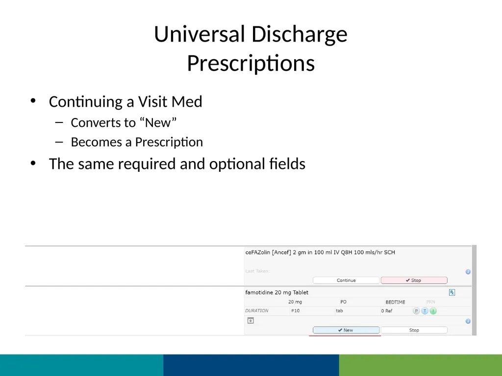 MEDITECH Expanse Universal Discharge Web Based EHR - slide 24 of 46