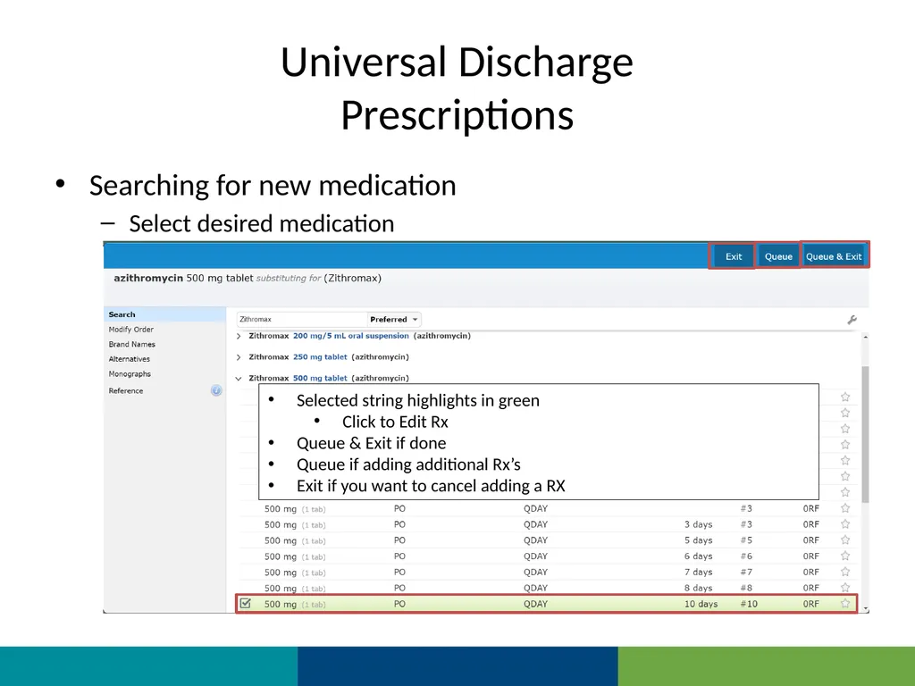 MEDITECH Expanse Universal Discharge Web Based EHR - slide 26 of 46