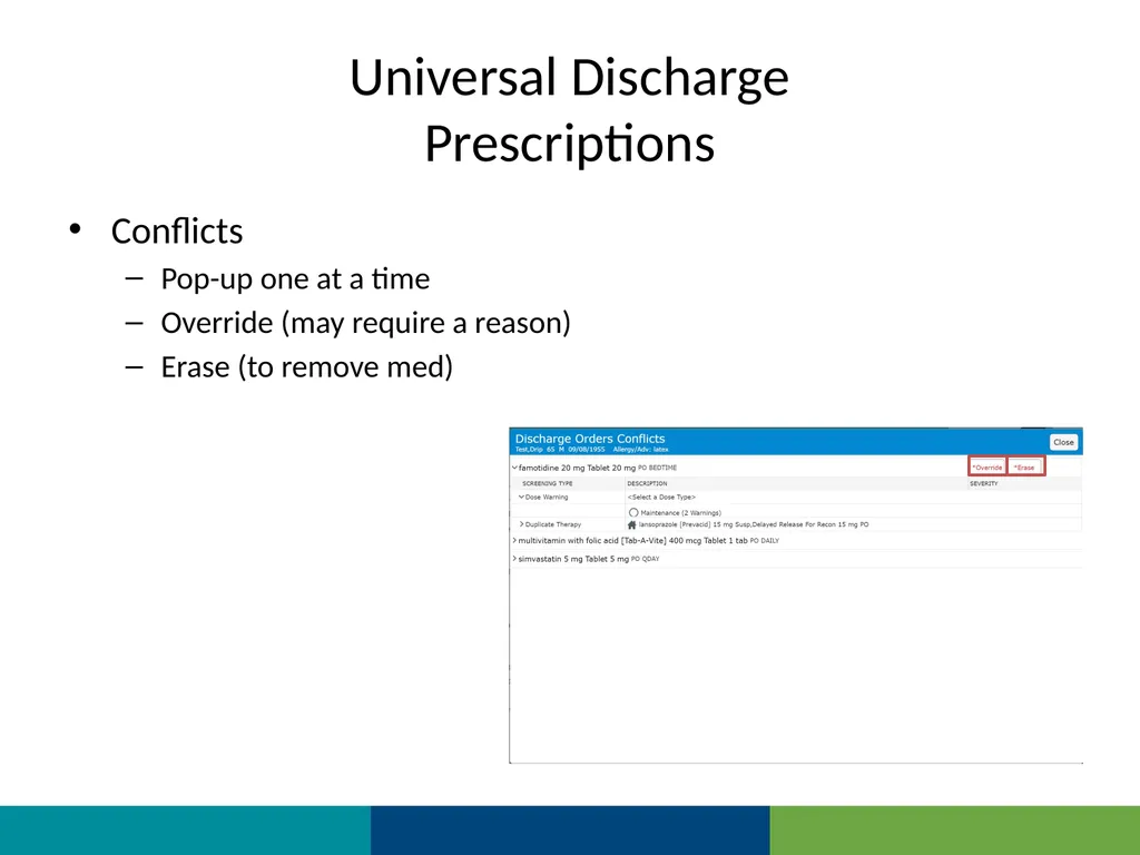MEDITECH Expanse Universal Discharge Web Based EHR - slide 28 of 46