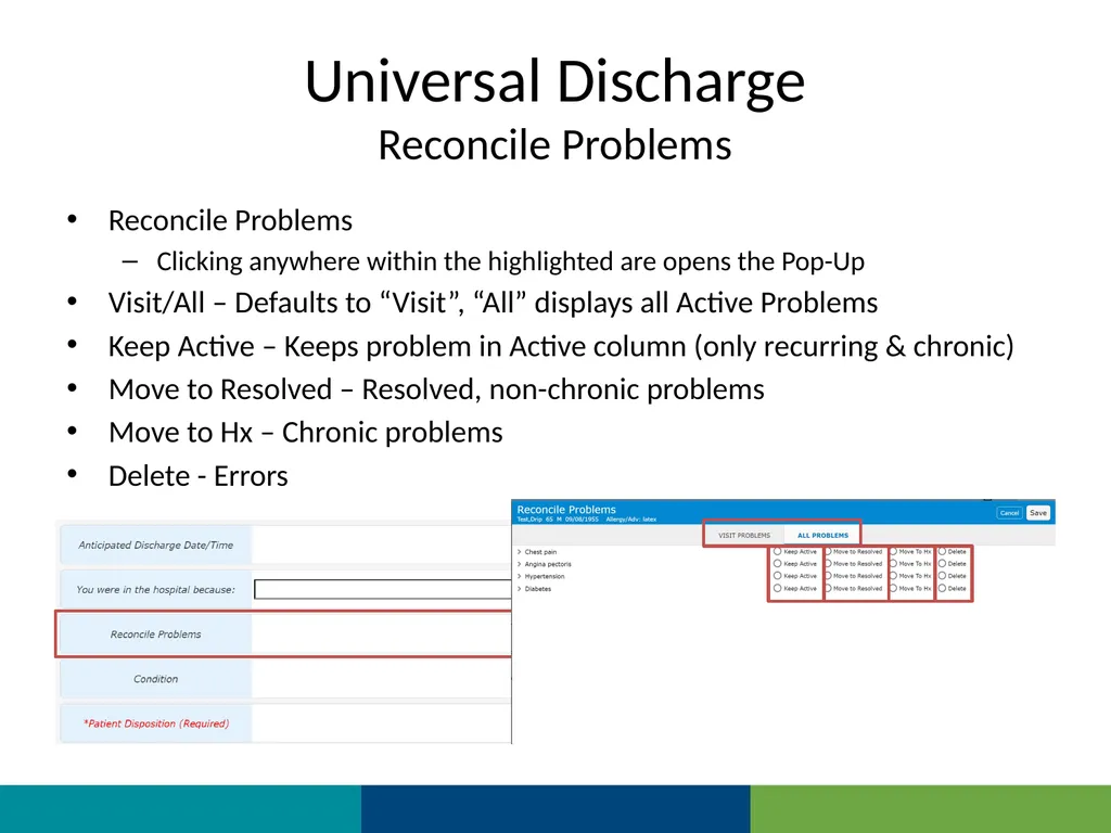 MEDITECH Expanse Universal Discharge Web Based EHR - slide 9 of 46