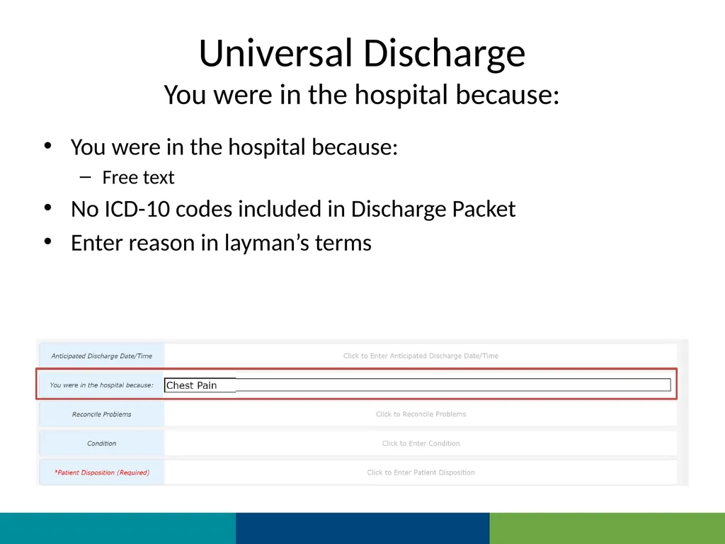 MEDITECH Expanse Universal Discharge Web Based EHR - slide 8 of 46