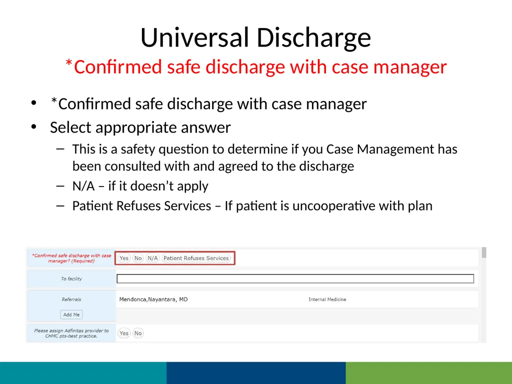 MEDITECH Expanse Universal Discharge Web Based EHR - slide 12 of 46