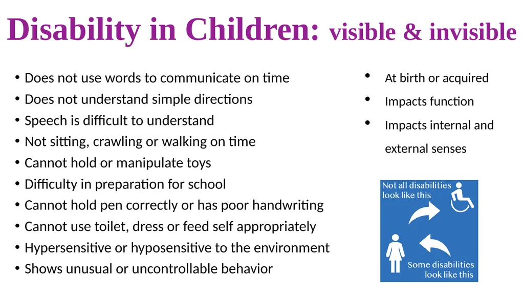 UNDERSTANDING DISABILITY: Disability Inclusion - slide 18 of 30