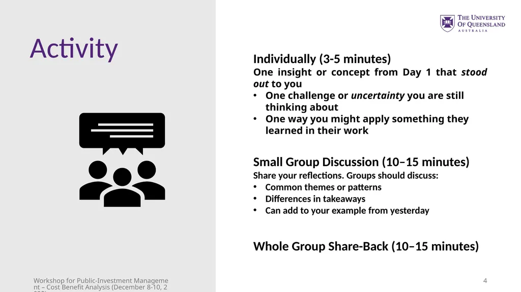 Module 3 – Advanced Example Walkthrough Workshop - slide 4 of 52