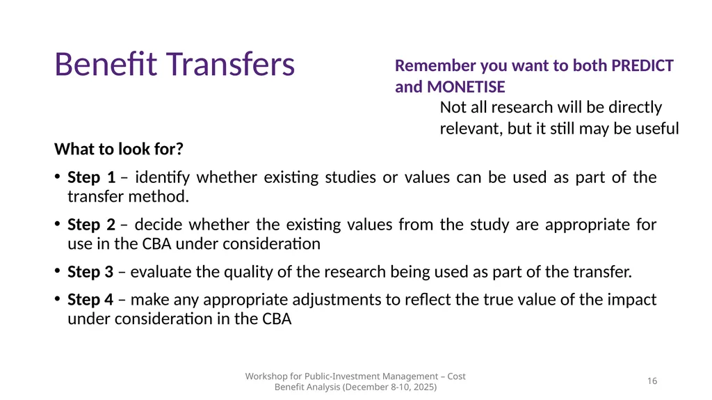 Module 3 – Advanced Example Walkthrough Workshop - slide 16 of 52