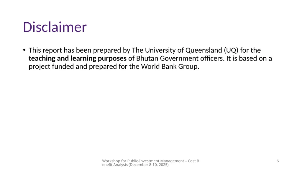 Module 3 – Advanced Example Walkthrough Workshop - slide 6 of 52