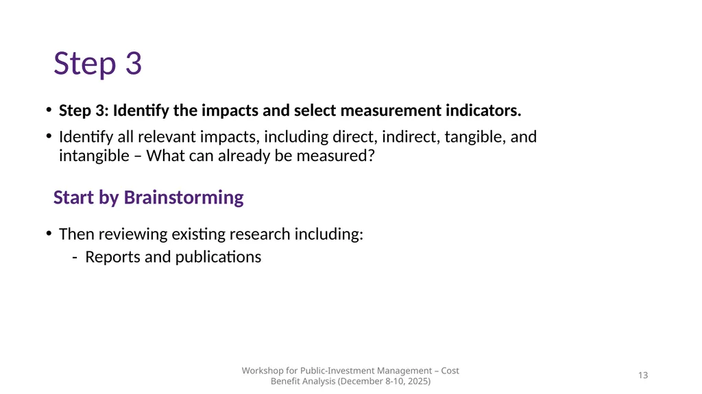 Module 3 – Advanced Example Walkthrough Workshop - slide 13 of 52