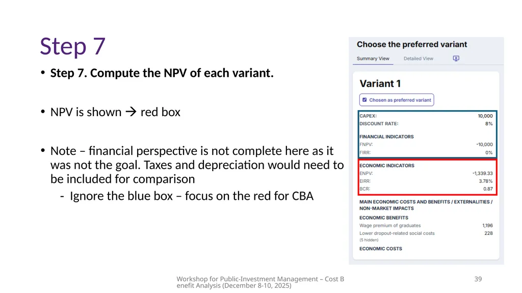 Module 3 – Advanced Example Walkthrough Workshop - slide 39 of 52