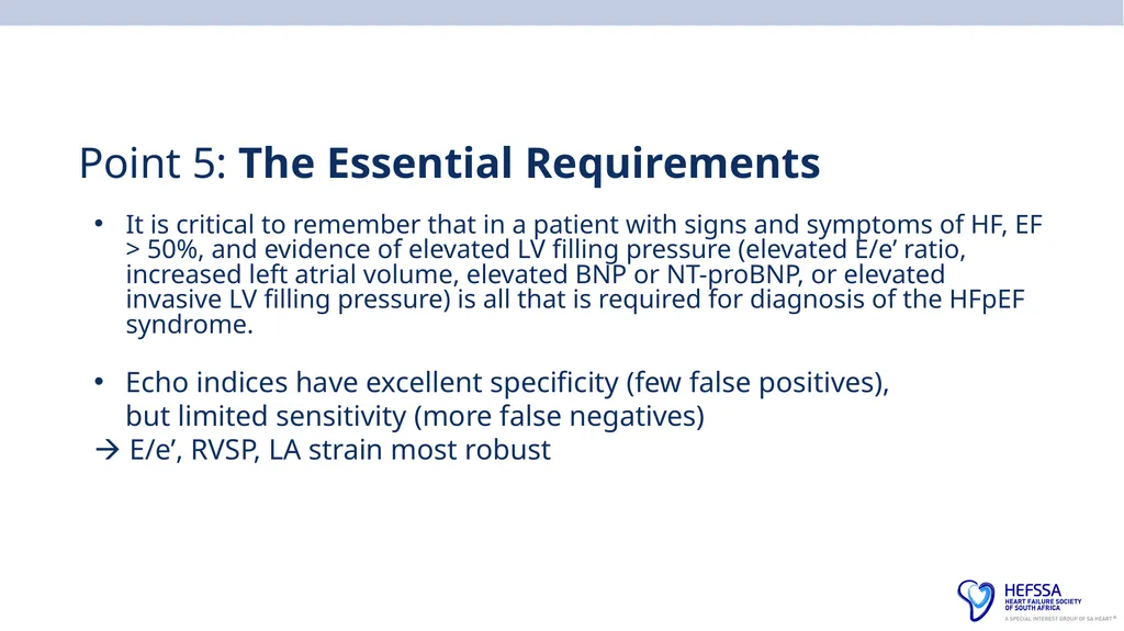 HeFSSA Heart Failure Management Meeting 2025 - slide 26 of 35