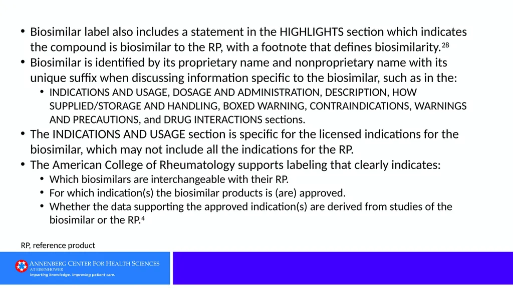 Category 1: Defining Terms Clue: A biologic - slide 35 of 76