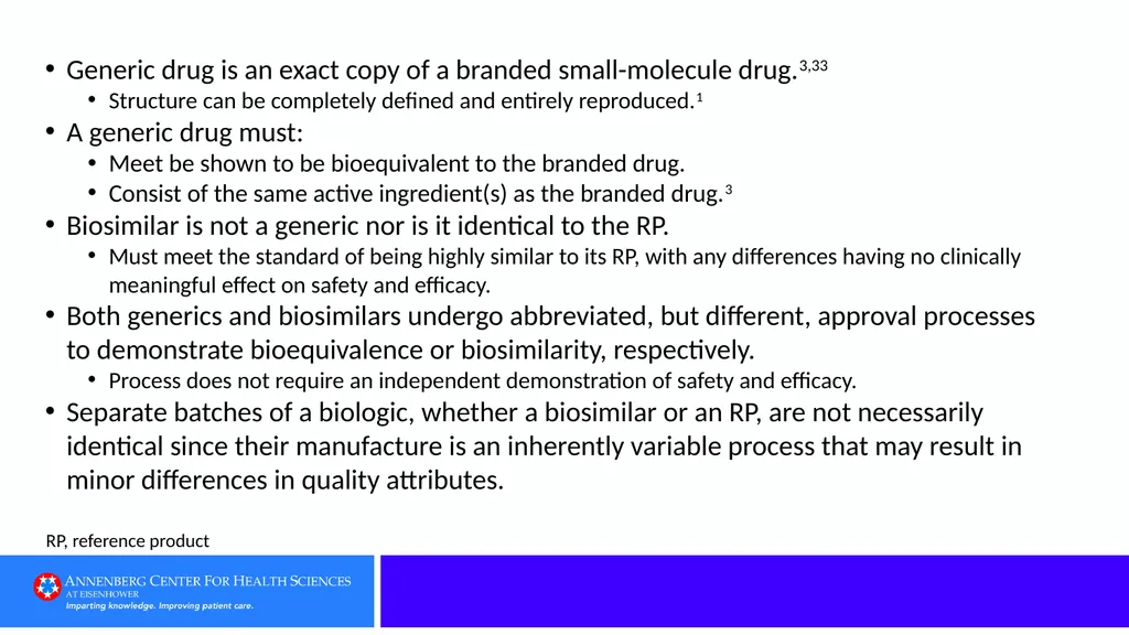 Category 1: Defining Terms Clue: A biologic - slide 43 of 76