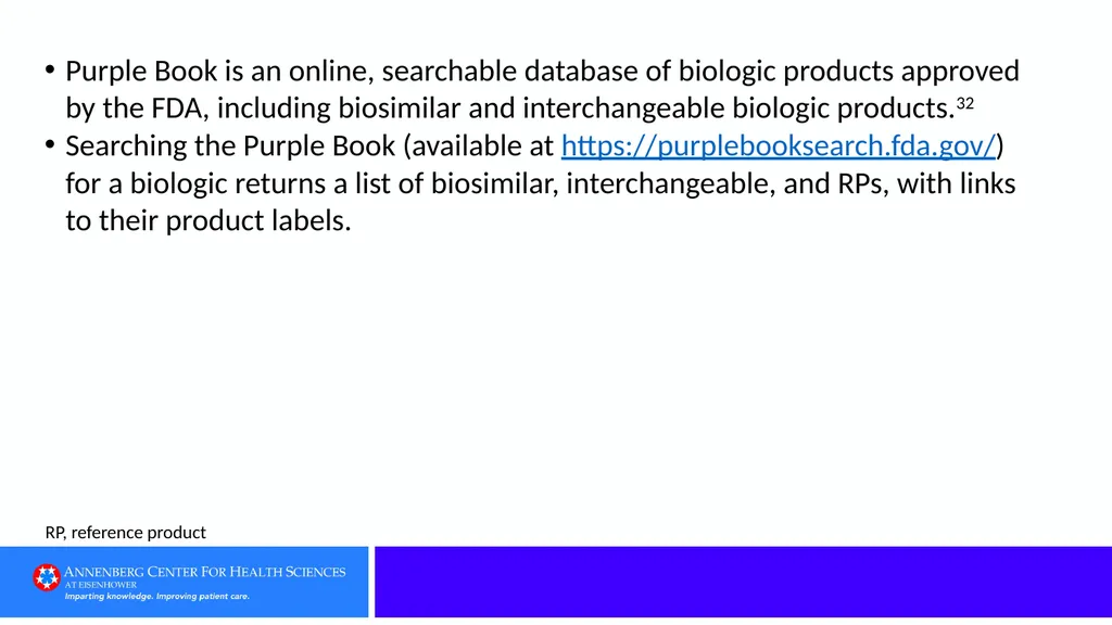 Category 1: Defining Terms Clue: A biologic - slide 41 of 76
