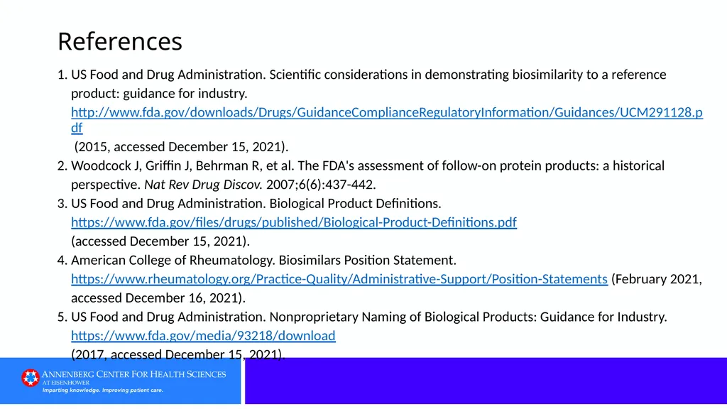 Category 1: Defining Terms Clue: A biologic - slide 69 of 76