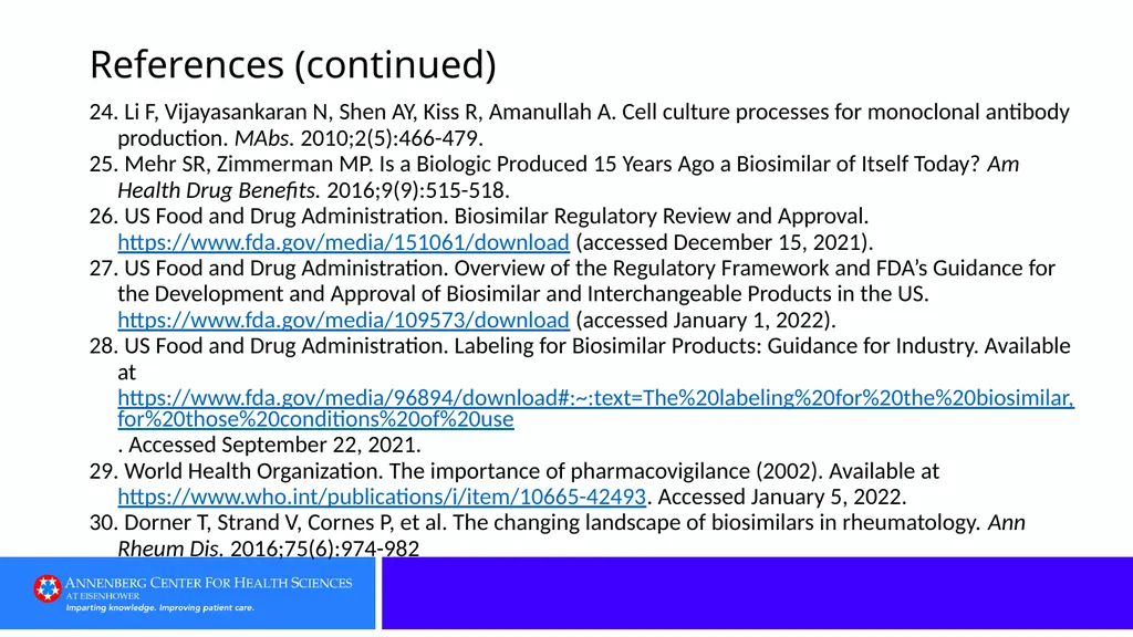 Category 1: Defining Terms Clue: A biologic - slide 73 of 76