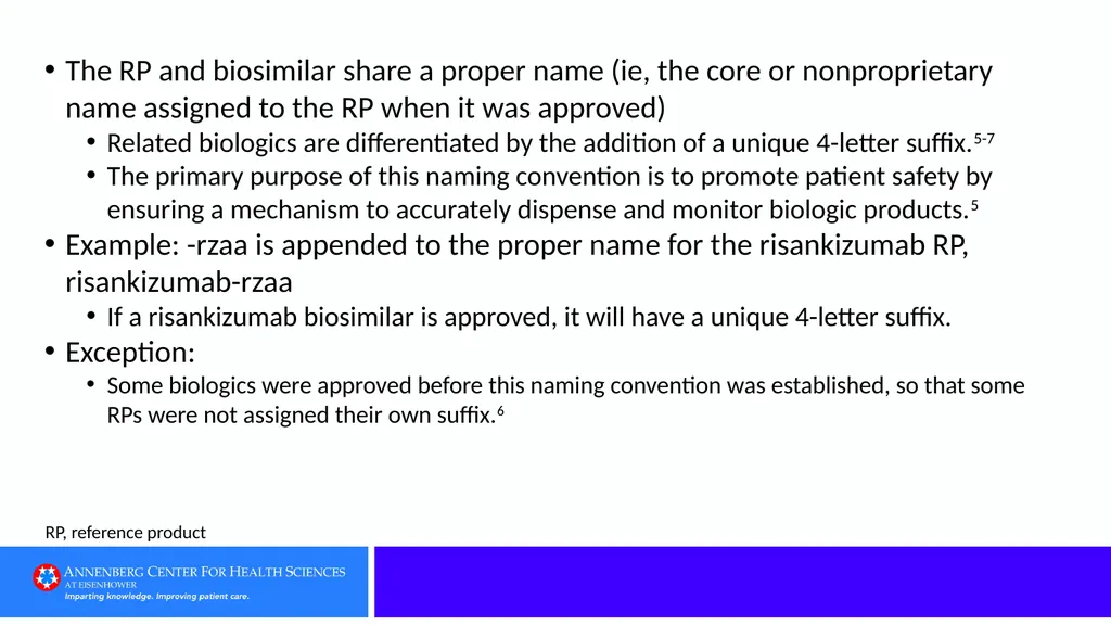 Category 1: Defining Terms Clue: A biologic - slide 8 of 76