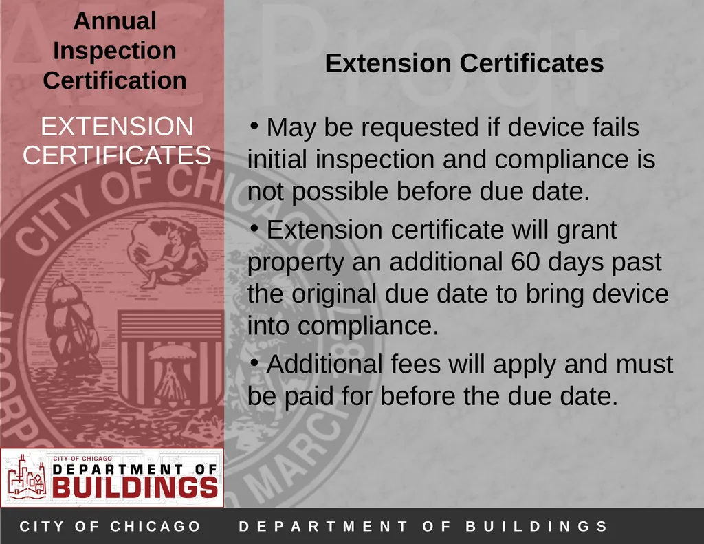 Annual Inspection Certification Program (AIC) - slide 8 of 30