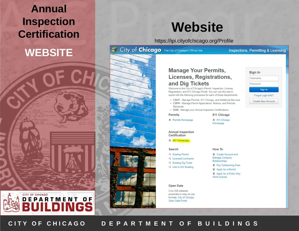 Annual Inspection Certification Program (AIC) - slide 10 of 30